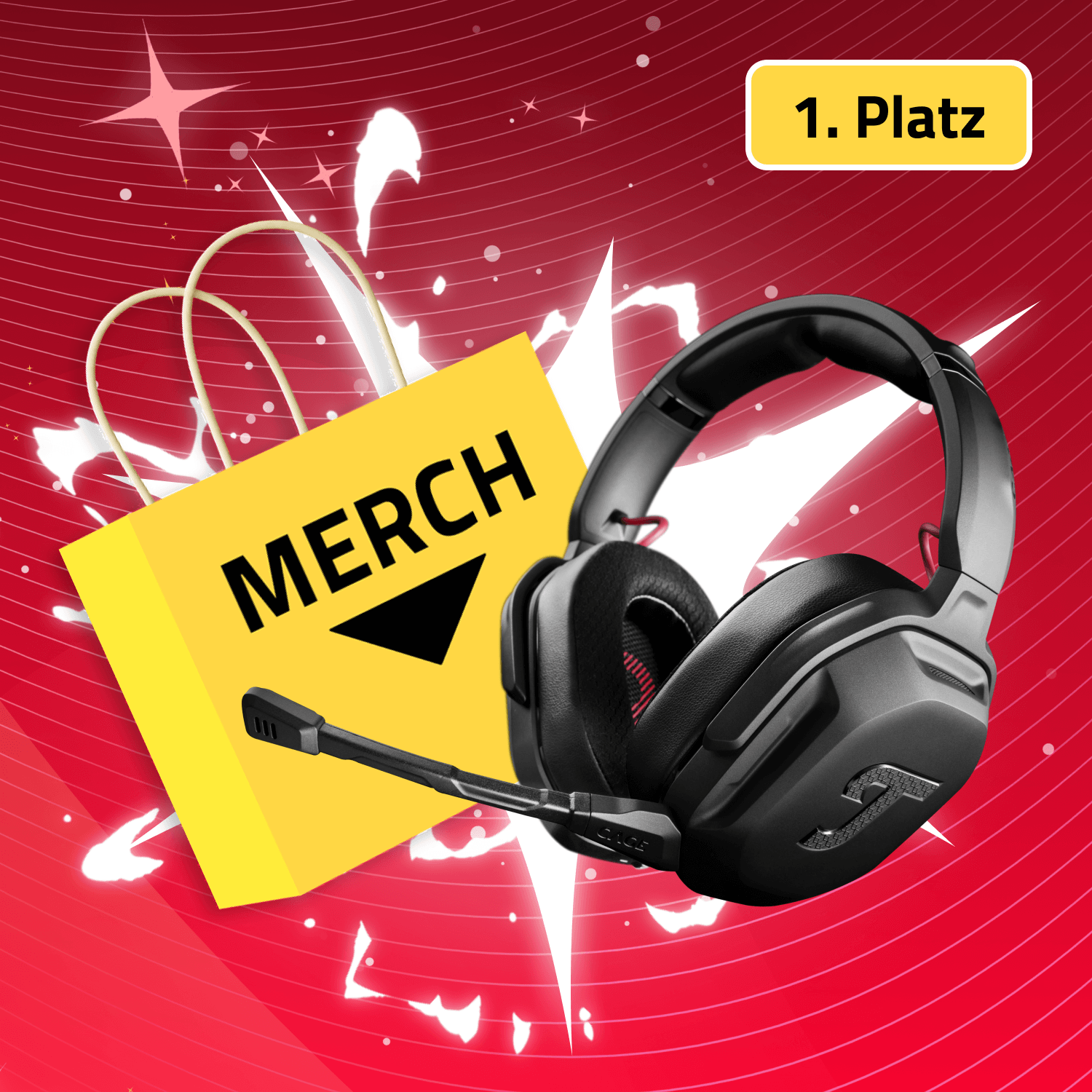 1x Teufel CAGE PRO + Merch