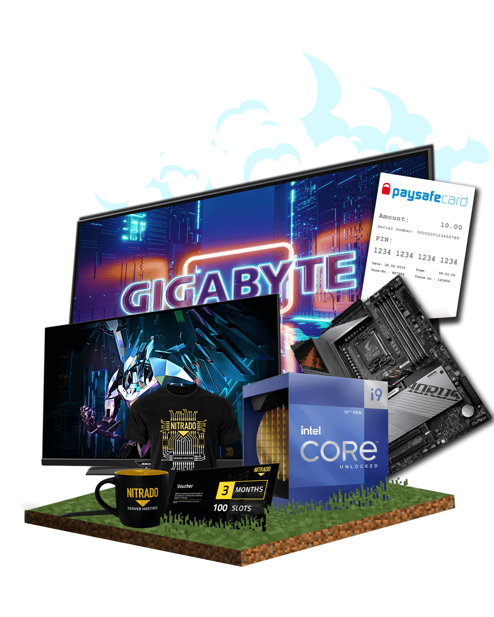 Minecraft Event Prizes