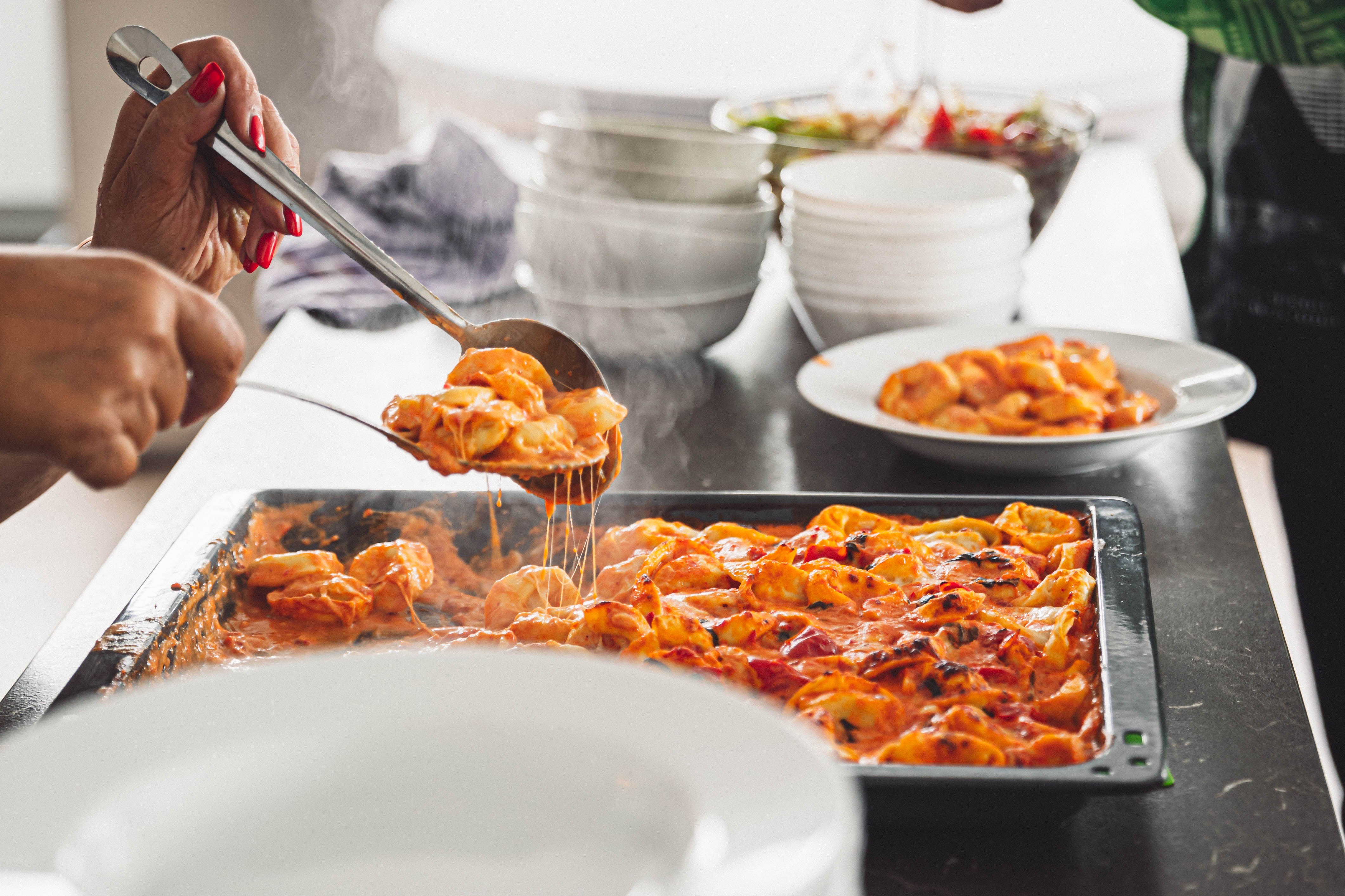 Food service with charm