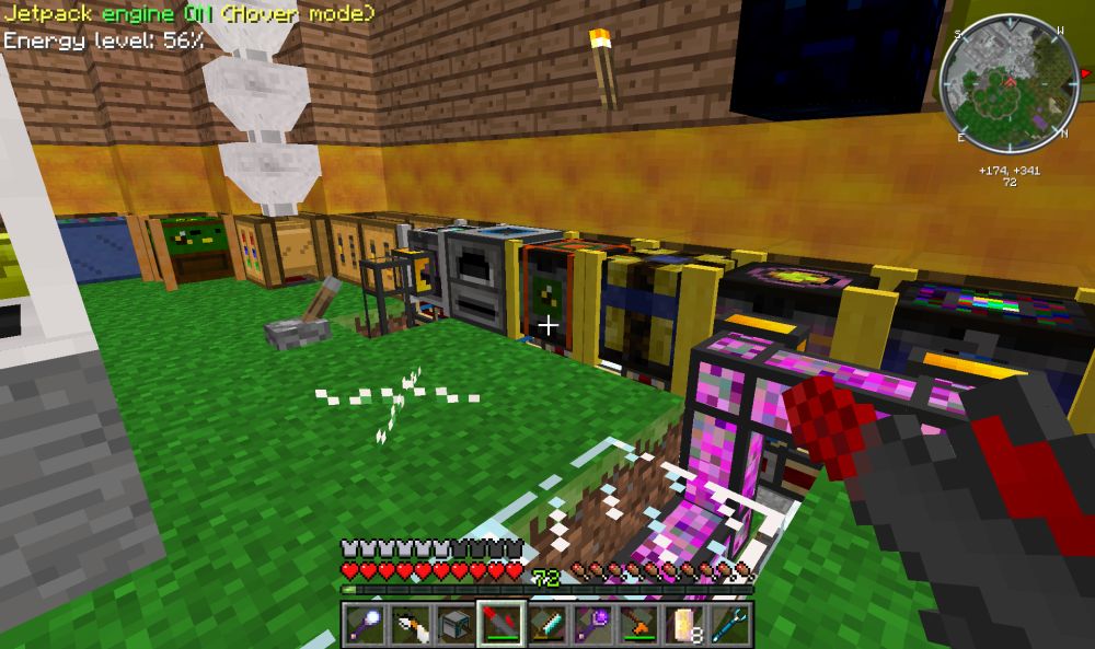 Minecraft DNS Techpack (AT Launcher) rent game server 